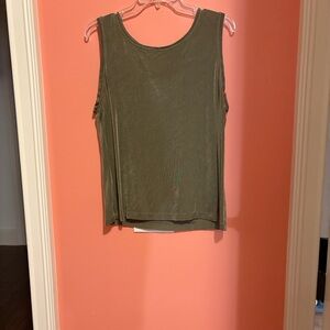 Chico's Forest Green Tank Top